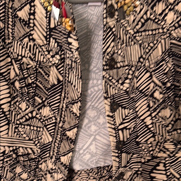 Ruby Rd. Black and Cream Jacket - Picture 8 of 10